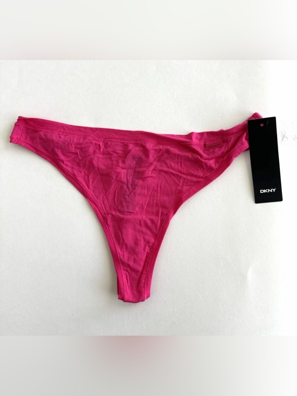 Dkny Table Tops Modal Thong XL  -Pink-